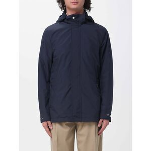 Moorer Coat Men Blue
